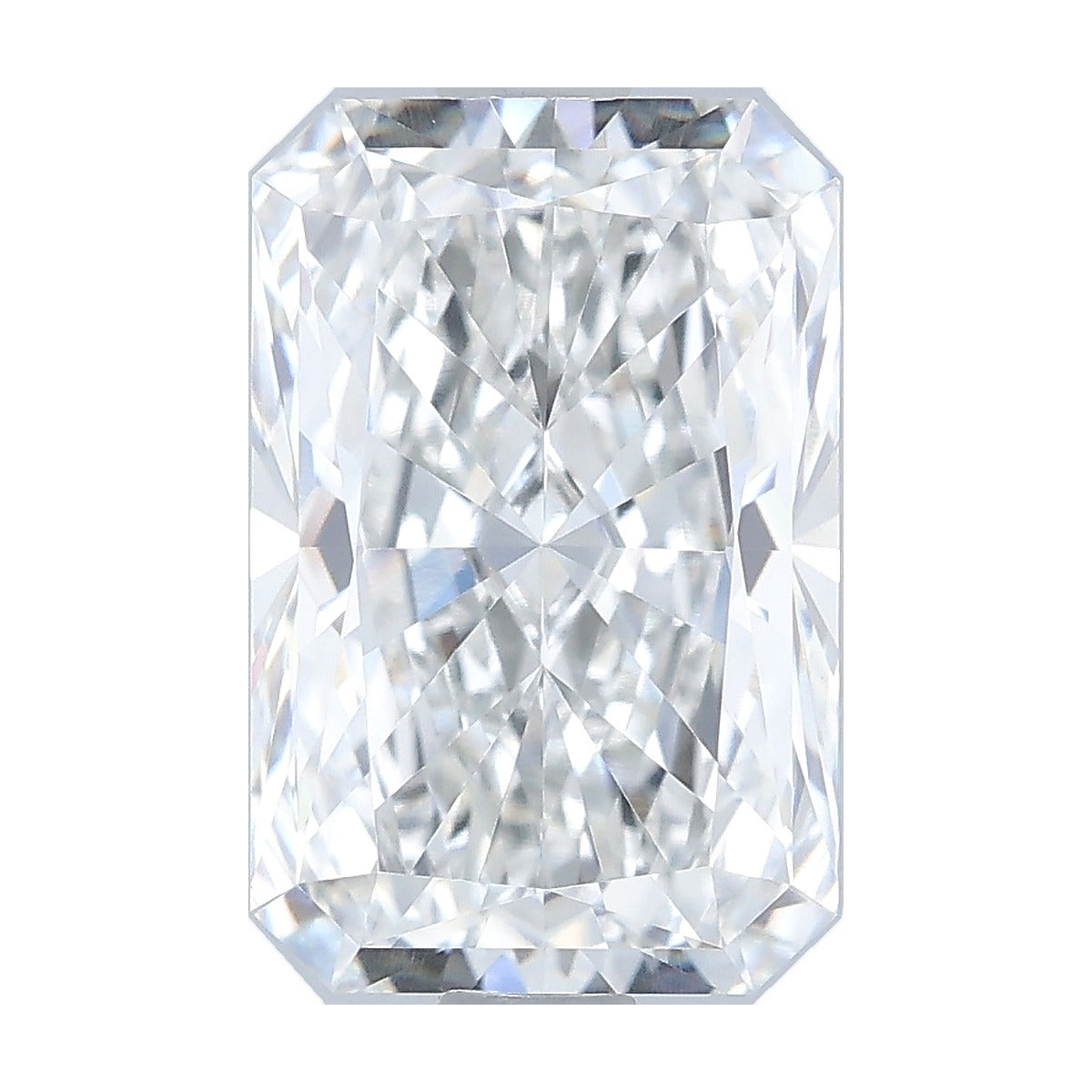 2.58 ct radiant lab-grown diamond, F color, VVS2 clarity, IGI certified, still from its 360° video