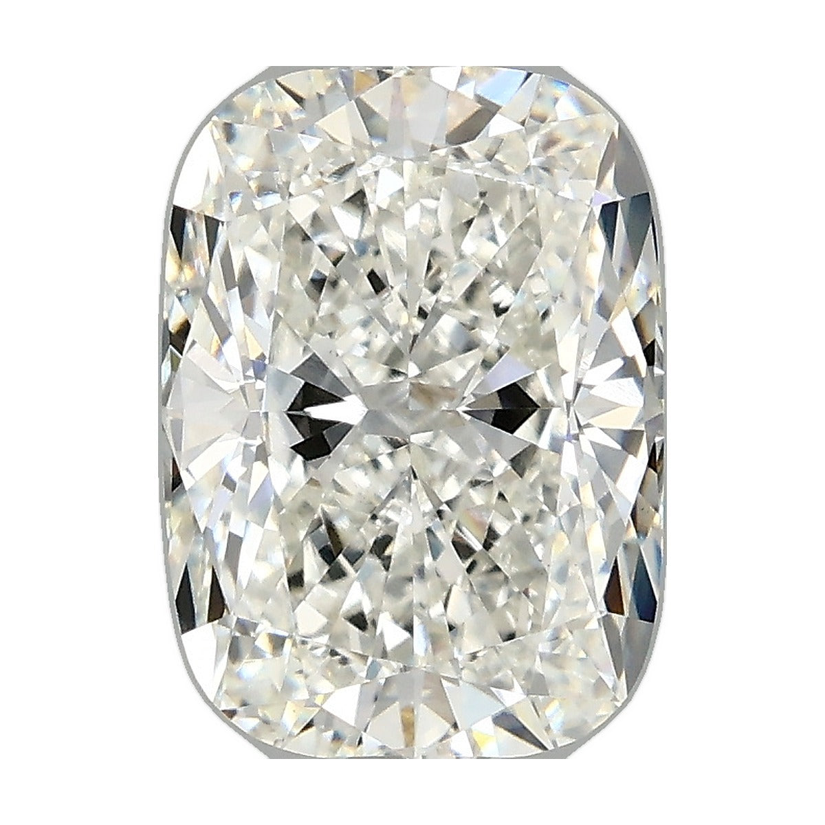 2.62 ct elongated cushion lab-grown diamond, F color, VS1 clarity, IGI certified, still from its 360° video