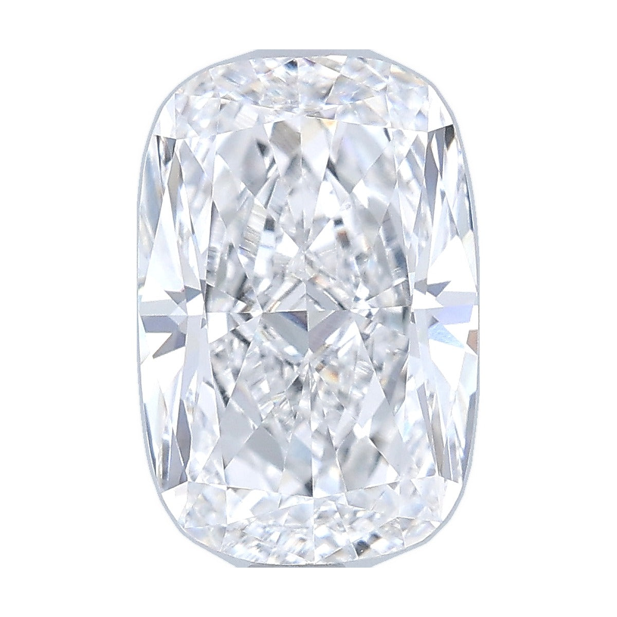 2.71 ct elongated cushion lab-grown diamond, D color, VVS1 clarity, IGI certified, still from its 360° video