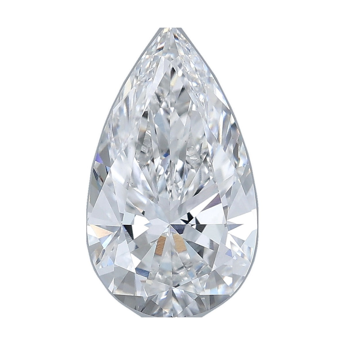 2.71 ct pear lab-grown diamond, E color, VVS2 clarity, IGI certified, still from its 360° video