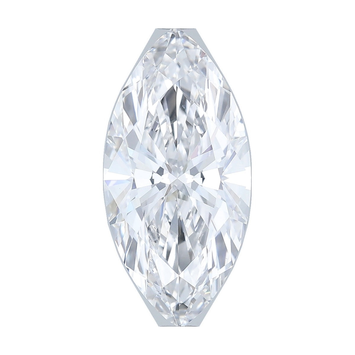 2.72 ct marquise lab-grown diamond, D color, VVS2 clarity, IGI certified, still from its 360° video
