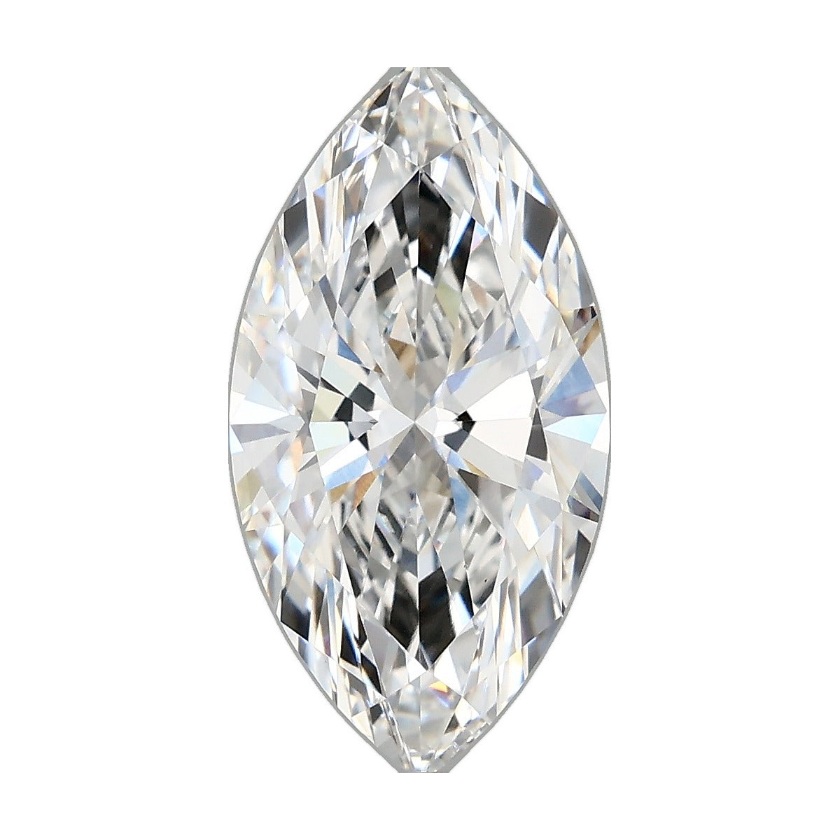 2.73 ct marquise lab-grown diamond, D color, VS1 clarity, IGI certified, still from its 360° video