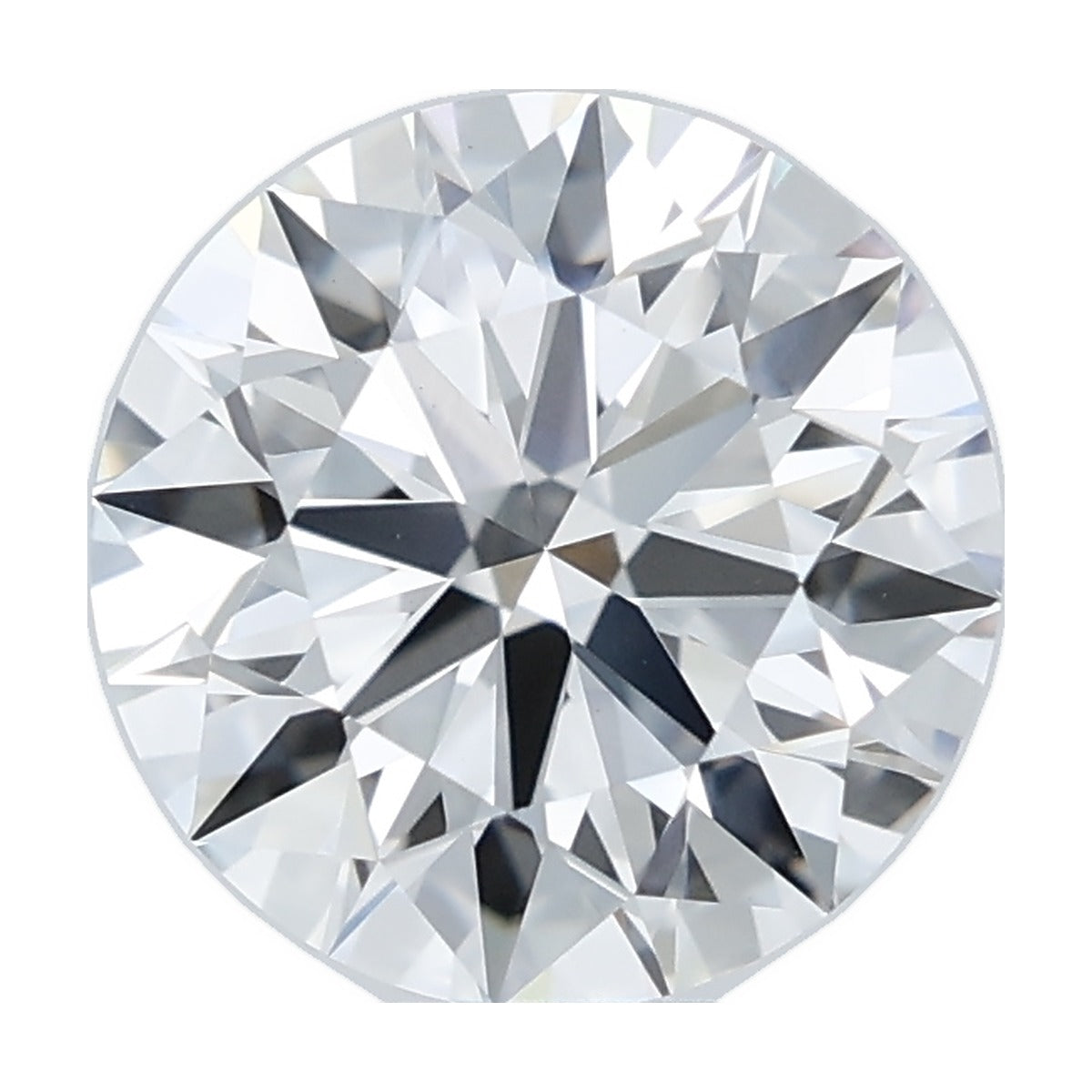 2.73 ct round lab-grown diamond, F color, VS1 clarity, IGI certified, still from its 360° video