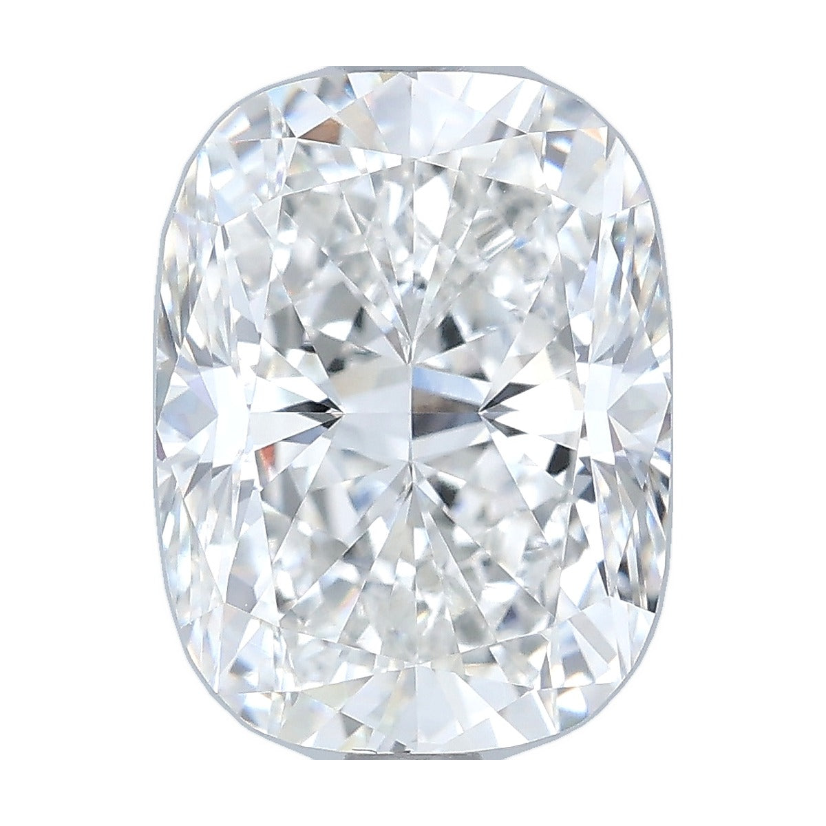 2.74 ct elongated cushion lab-grown diamond, F color, VVS2 clarity, IGI certified, still from its 360° video