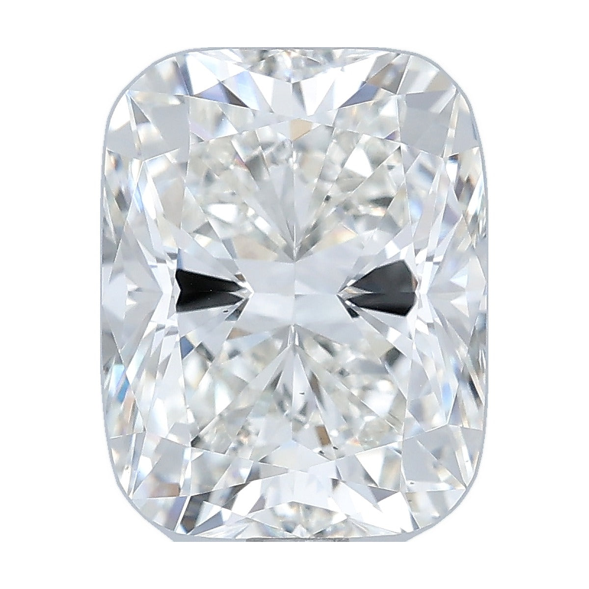 2.86 ct elongated cushion lab-grown diamond, F color, VS1 clarity, IGI certified, still from its 360° video