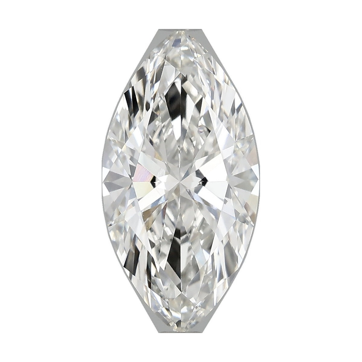 2.87 ct marquise lab-grown diamond, F color, VVS2 clarity, IGI certified, still from its 360° video
