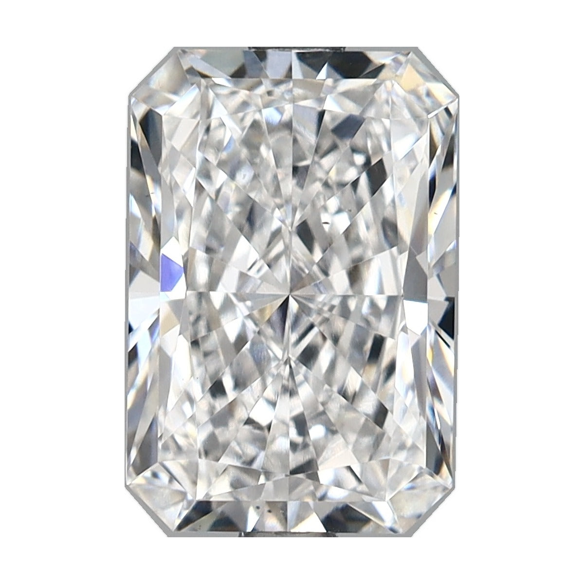 2.87 ct radiant lab-grown diamond, D color, VS1 clarity, IGI certified, still from its 360° video