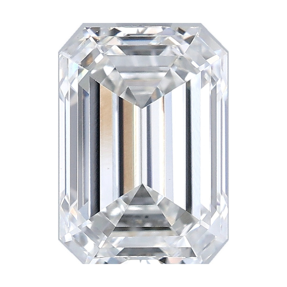 2.90 ct emerald lab-grown diamond, G color, VS1 clarity, IGI certified, still from its 360° video