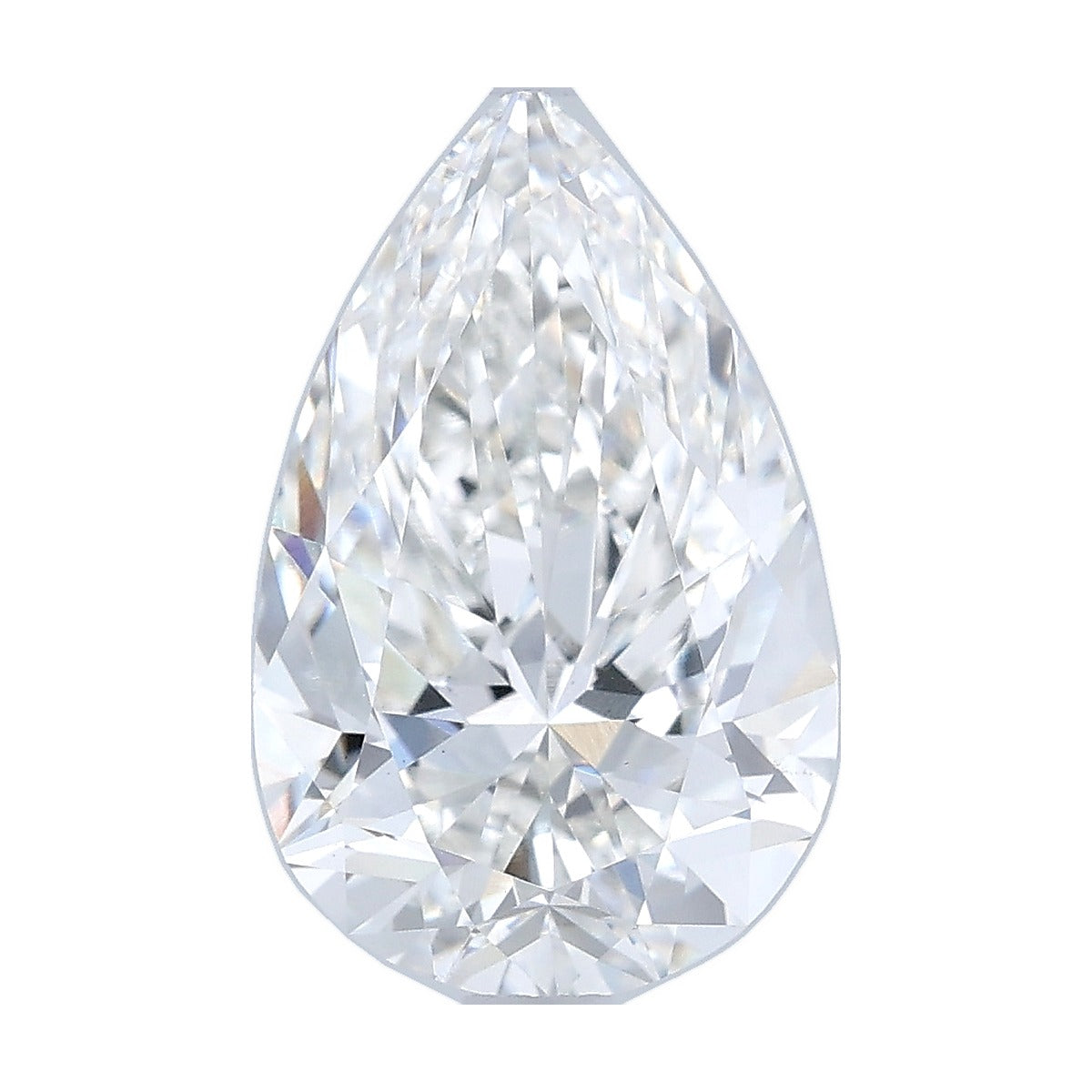 2.94 ct pear lab-grown diamond, F color, VVS2 clarity, IGI certified, still from its 360° video