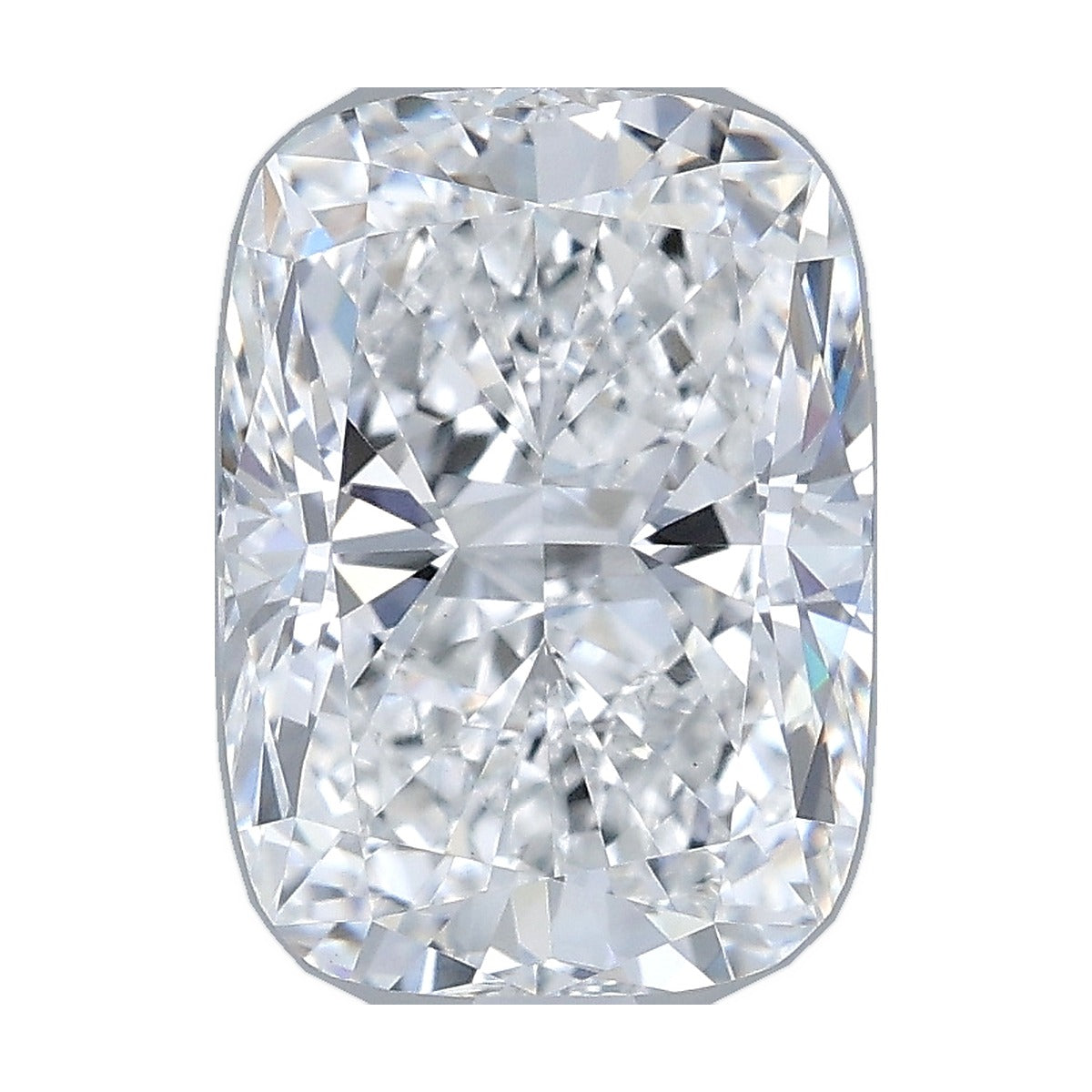 3.01 ct elongated cushion lab-grown diamond, D color, VS1 clarity, IGI certified, still from its 360° video