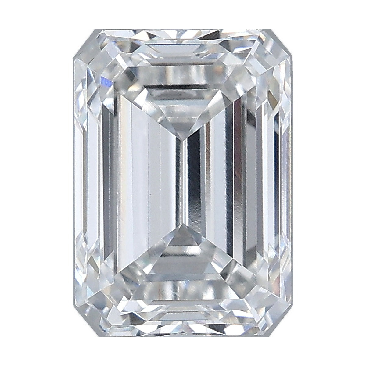 3.01 ct emerald lab-grown diamond, F color, VVS2 clarity, IGI certified, still from its 360° video