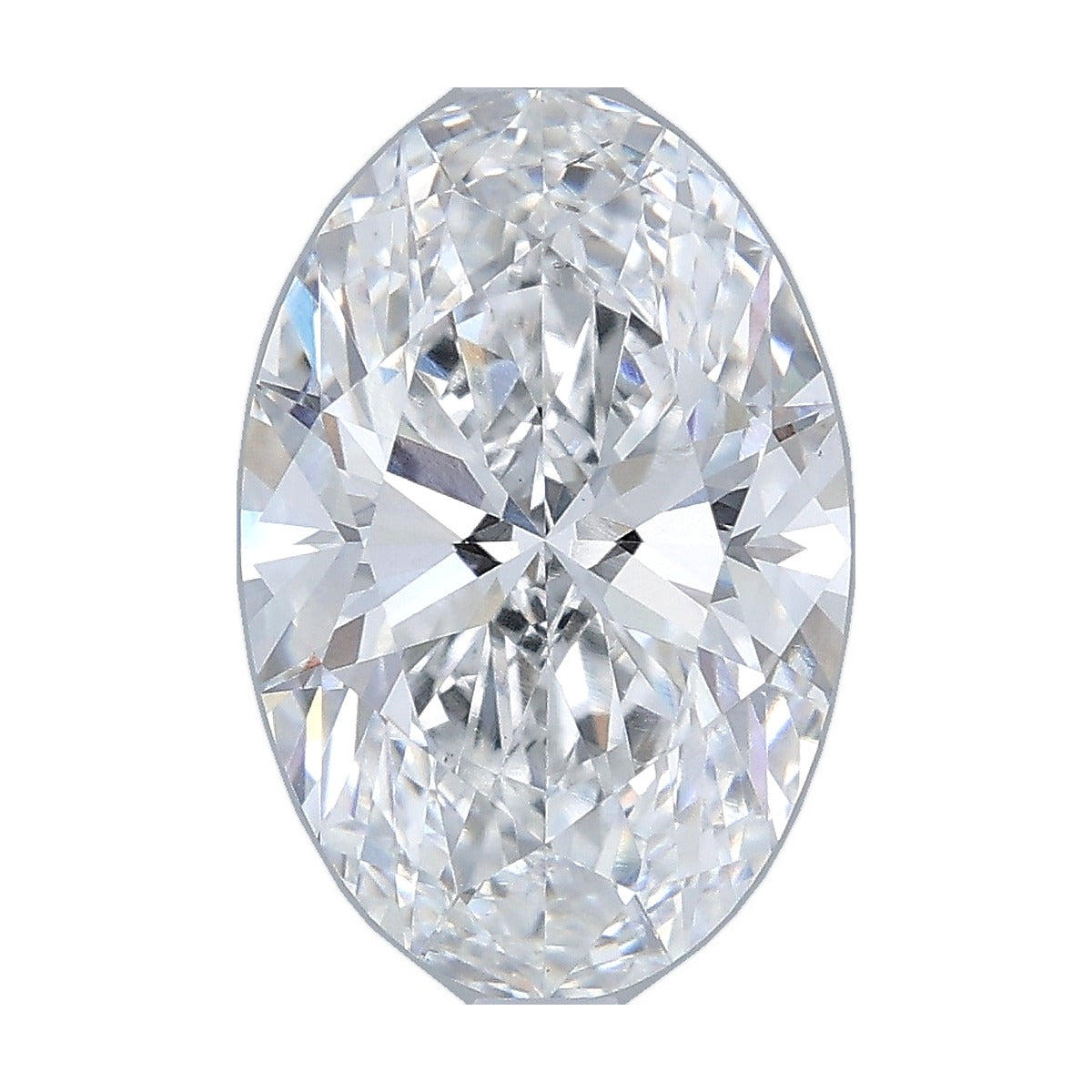 3.01 ct oval lab-grown diamond, E color, VS2 clarity, IGI certified, still from its 360° video