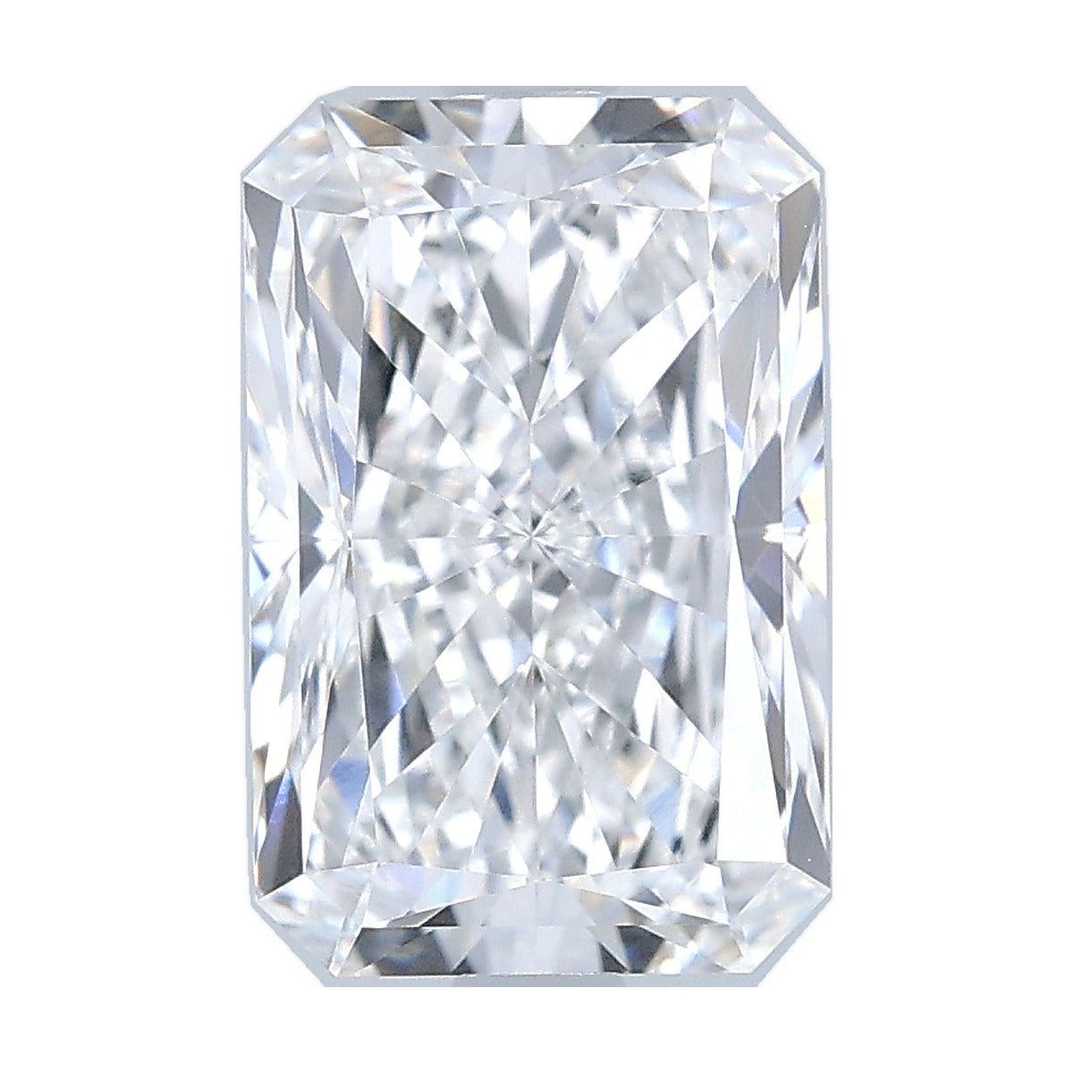 3.01 ct radiant lab-grown diamond, E color, VS1 clarity, GIA certified, still from its 360° video