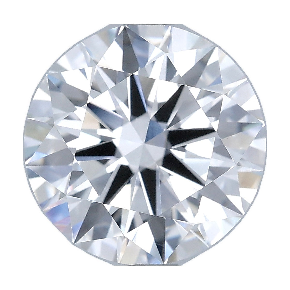 3.01 ct round lab-grown diamond, F color, VVS2 clarity, GIA certified, still from its 360° video