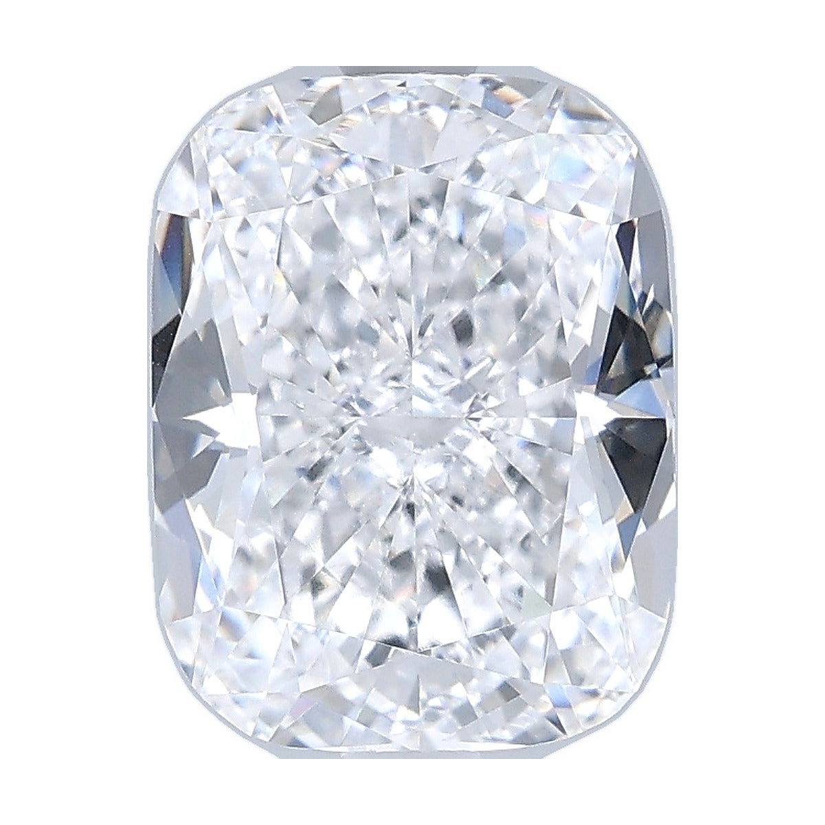 3.02 ct elongated cushion lab-grown diamond, D color, VVS1 clarity, IGI certified, still from its 360° video