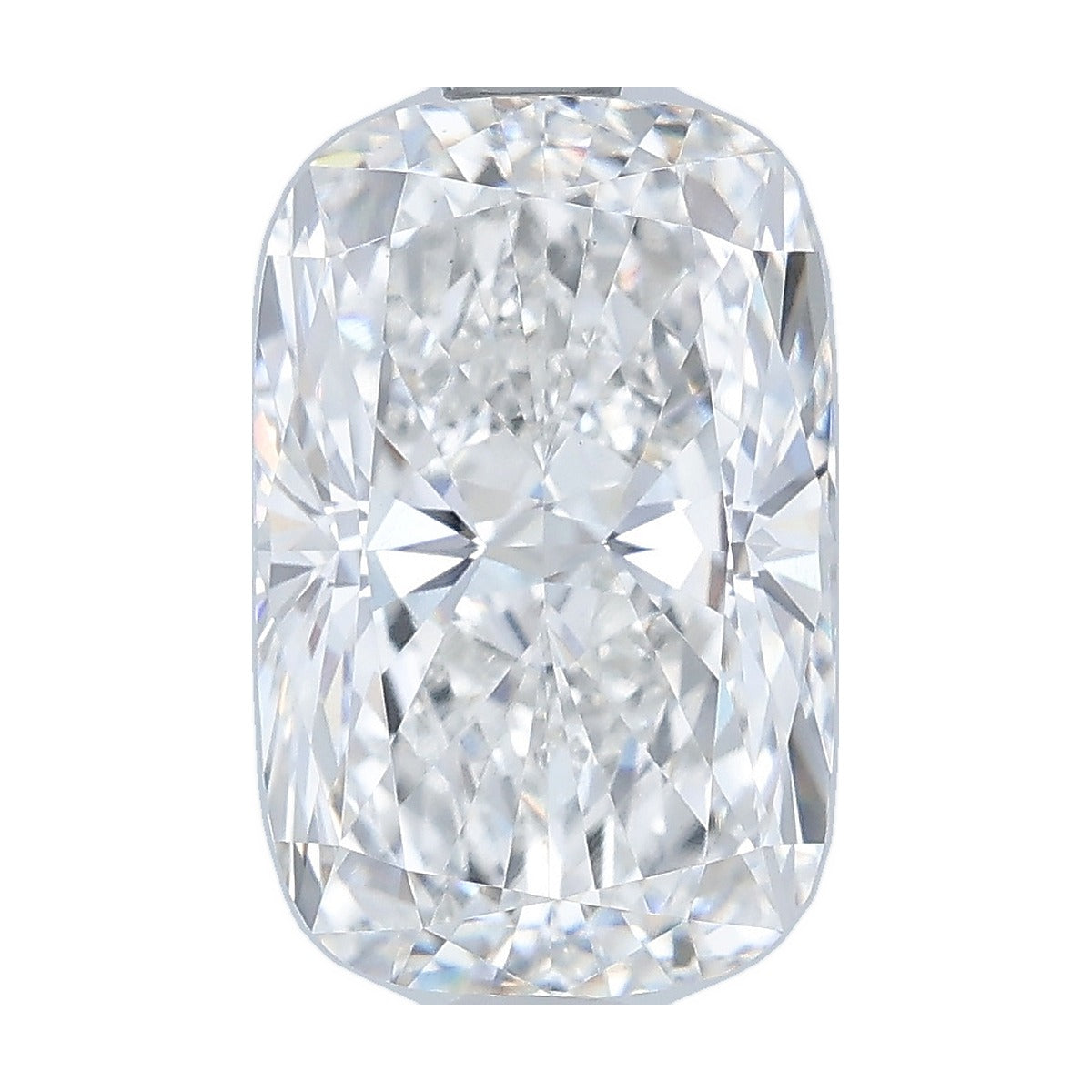 3.02 ct elongated cushion lab-grown diamond, F color, VS1 clarity, IGI certified, still from its 360° video