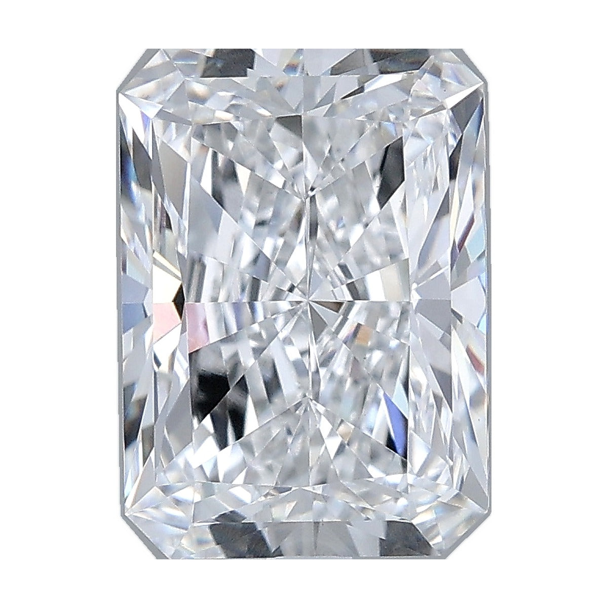 3.02 ct radiant lab-grown diamond, D color, VS1 clarity, IGI certified, still from its 360° video