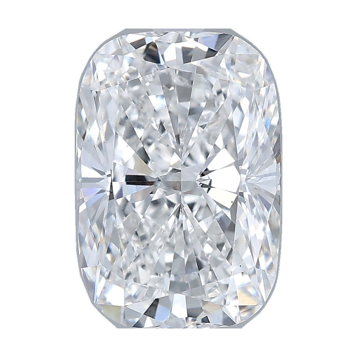 3.03 ct elongated cushion lab-grown diamond, E color, VS1 clarity, IGI certified, still from its 360° video