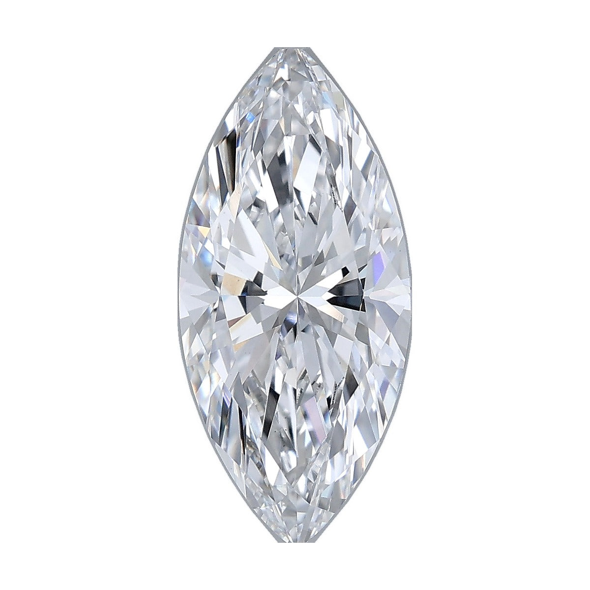 3.03 ct marquise lab-grown diamond, D color, VVS2 clarity, IGI certified, still from its 360° video