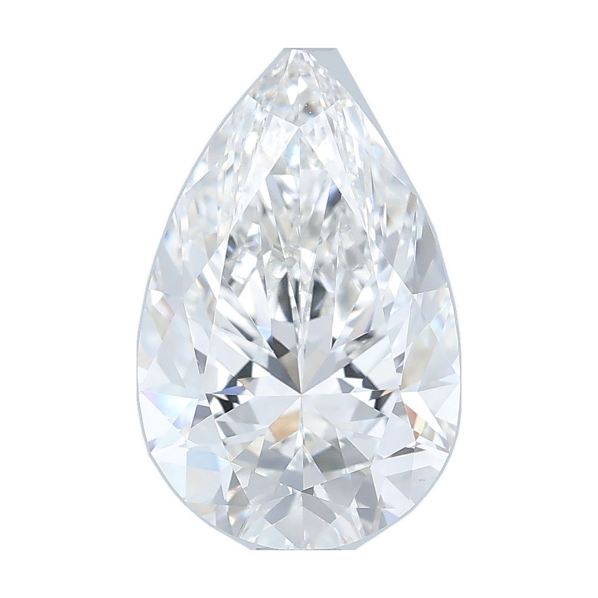 3.03 ct pear lab-grown diamond, F color, VVS2 clarity, IGI certified, still from its 360° video
