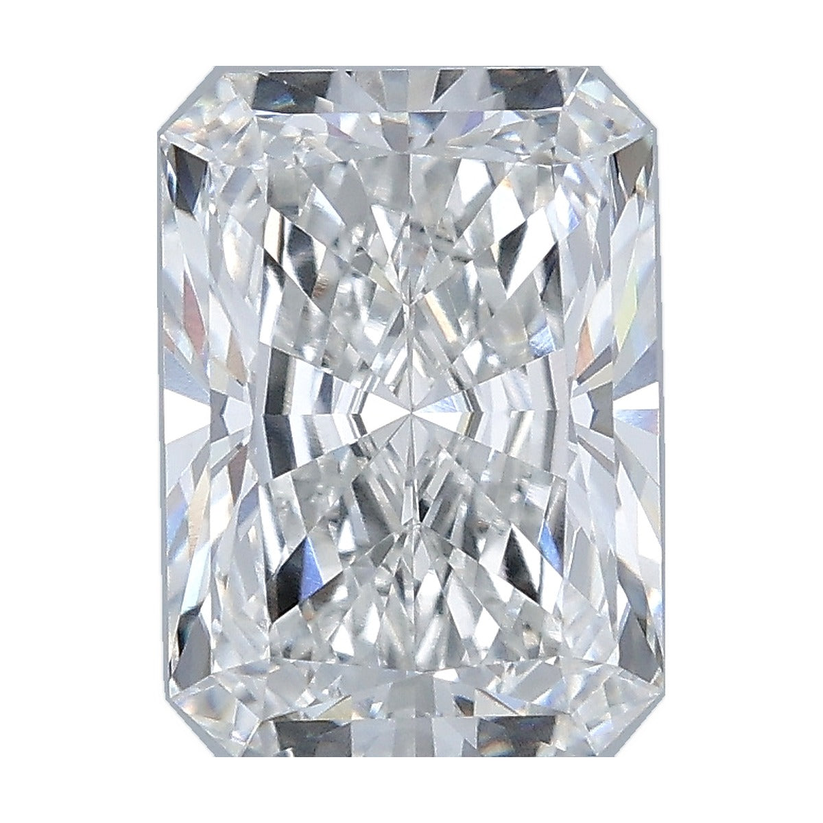 3.03 ct radiant lab-grown diamond, E color, VS1 clarity, IGI certified, still from its 360° video