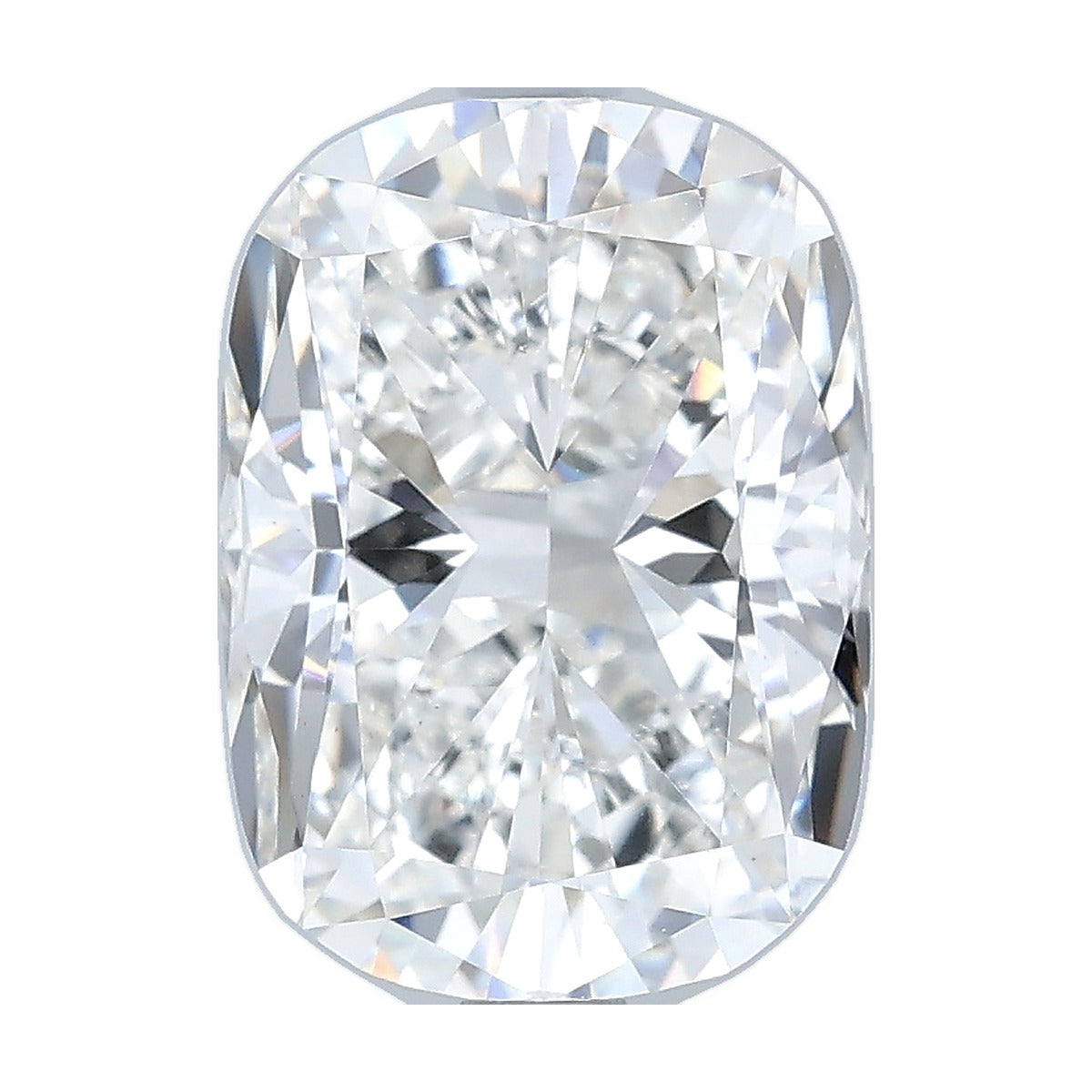 3.04 ct elongated cushion lab-grown diamond, F color, VS1 clarity, IGI certified, still from its 360° video