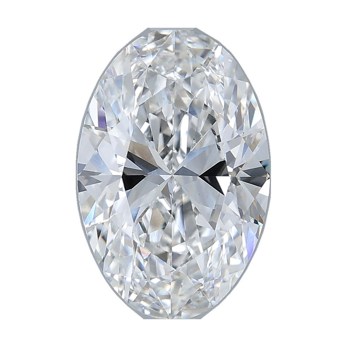 3.06 ct oval lab-grown diamond, F color, VS1 clarity, IGI certified, still from its 360° video