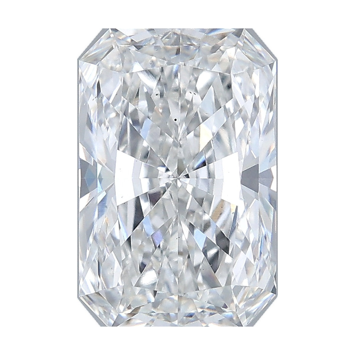 3.06 ct radiant lab-grown diamond, F color, VS2 clarity, IGI certified, still from its 360° video