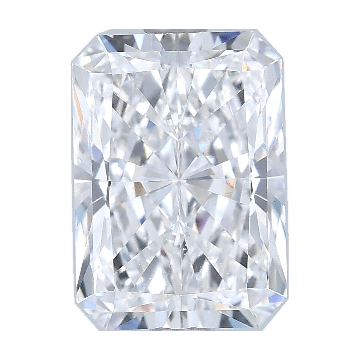 3.07 ct radiant lab-grown diamond, D color, VS1 clarity, IGI certified, still from its 360° video