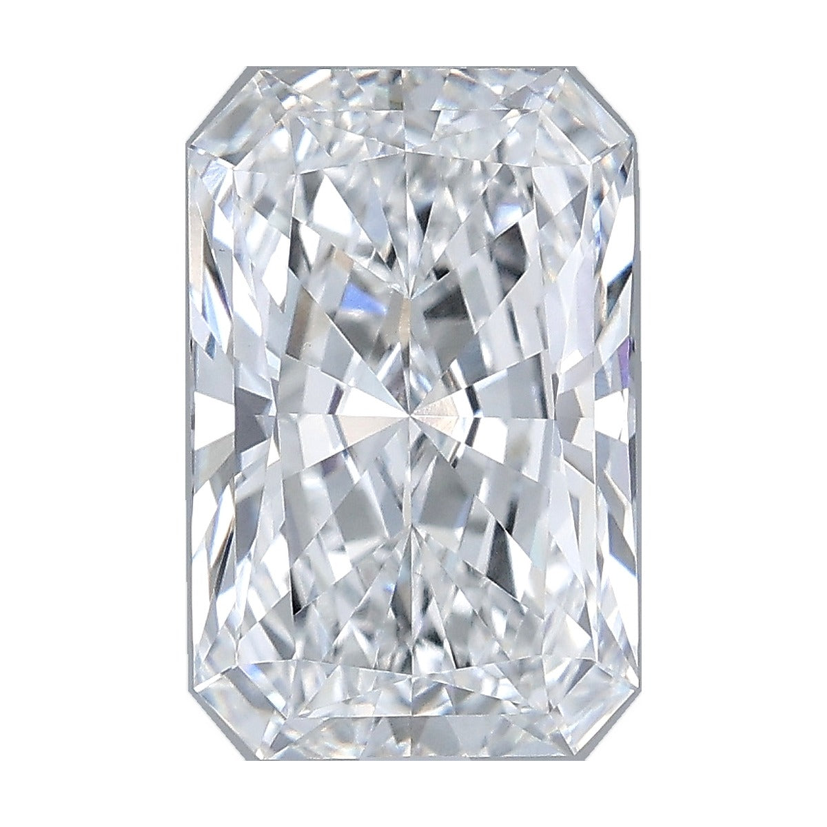3.07 ct radiant lab-grown diamond, D color, VVS2 clarity, IGI certified, still from its 360° video