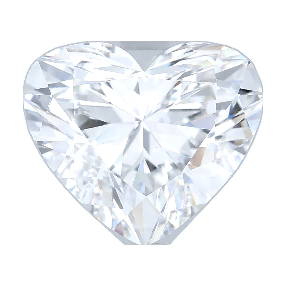 3.08 ct heart lab-grown diamond, D color, VVS2 clarity, IGI certified, still from its 360° video