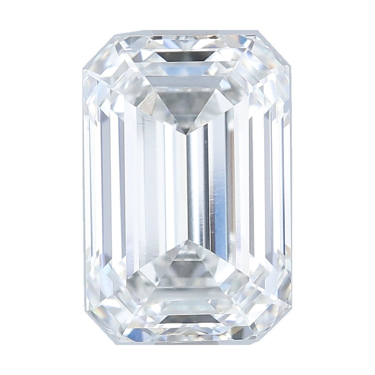 3.09 ct emerald lab-grown diamond, F color, VVS1 clarity, IGI certified, still from its 360° video