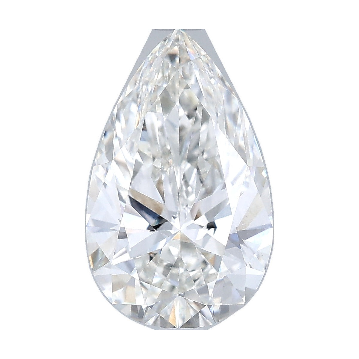 3.09 ct pear lab-grown diamond, F color, VVS2 clarity, IGI certified, still from its 360° video