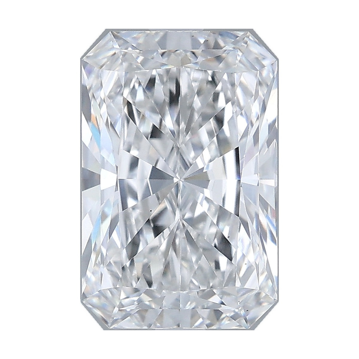 3.09 ct radiant lab-grown diamond, D color, VS1 clarity, IGI certified, still from its 360° video