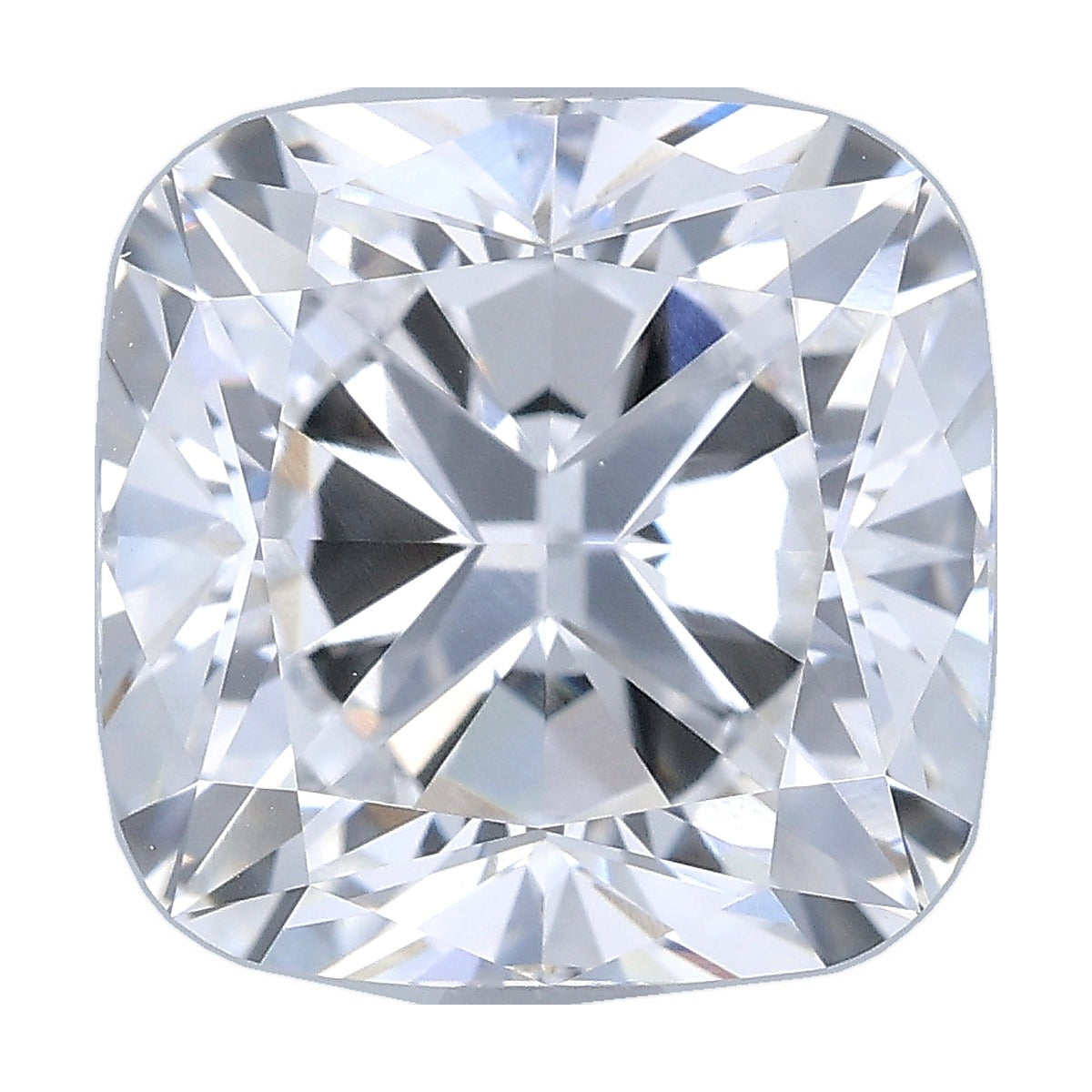 3.10 ct cushion lab-grown diamond, D color, VVS2 clarity, IGI certified, still from its 360° video