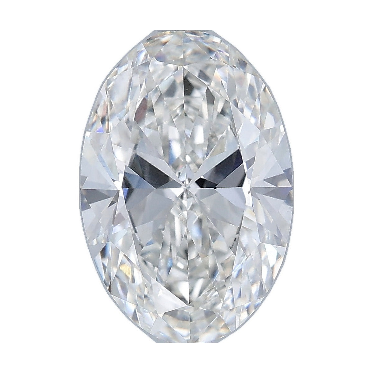 3.21 ct oval lab-grown diamond, F color, VS1 clarity, IGI certified, still from its 360° video
