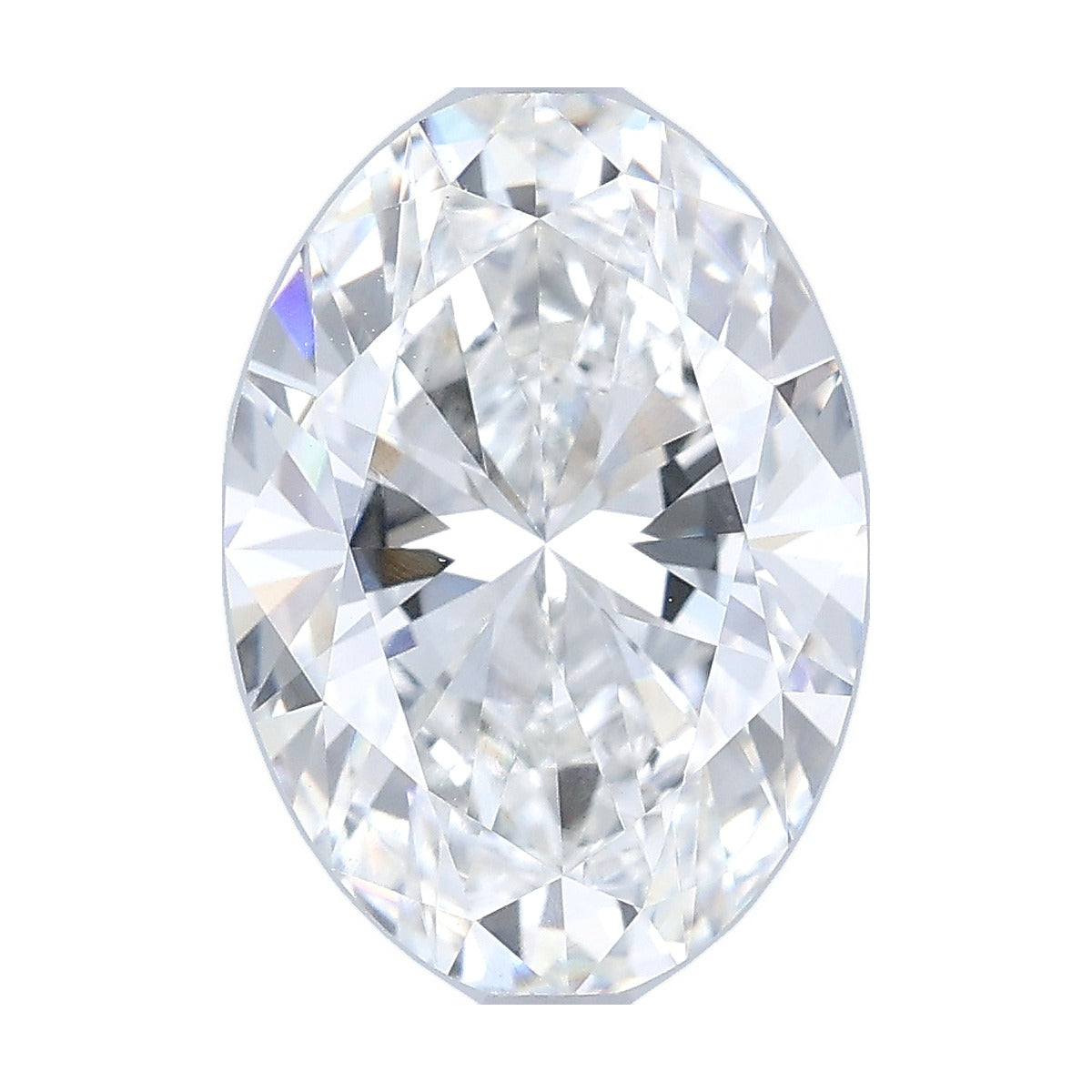3.31 ct oval lab-grown diamond, E color, VS1 clarity, IGI certified, still from its 360° video