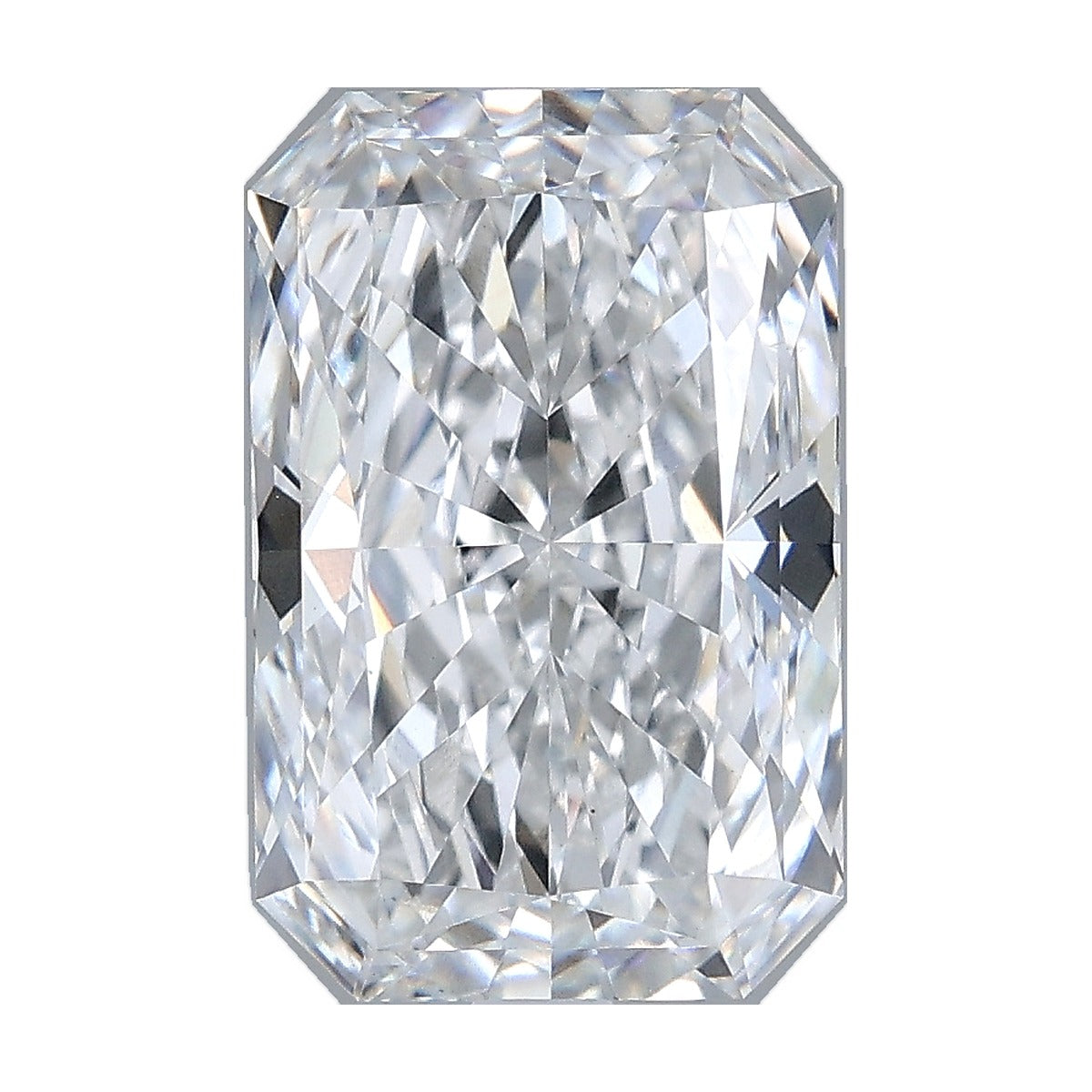 3.36 ct radiant lab-grown diamond, E color, VS1 clarity, IGI certified, still from its 360° video