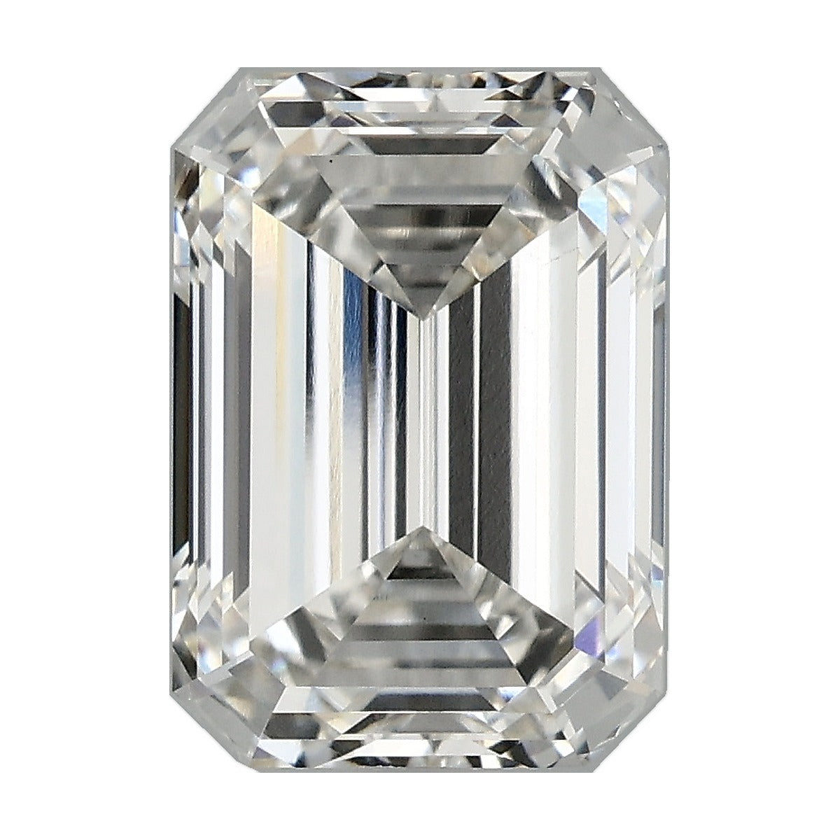 3.37 ct emerald lab-grown diamond, F color, VS1 clarity, IGI certified, still from its 360° video