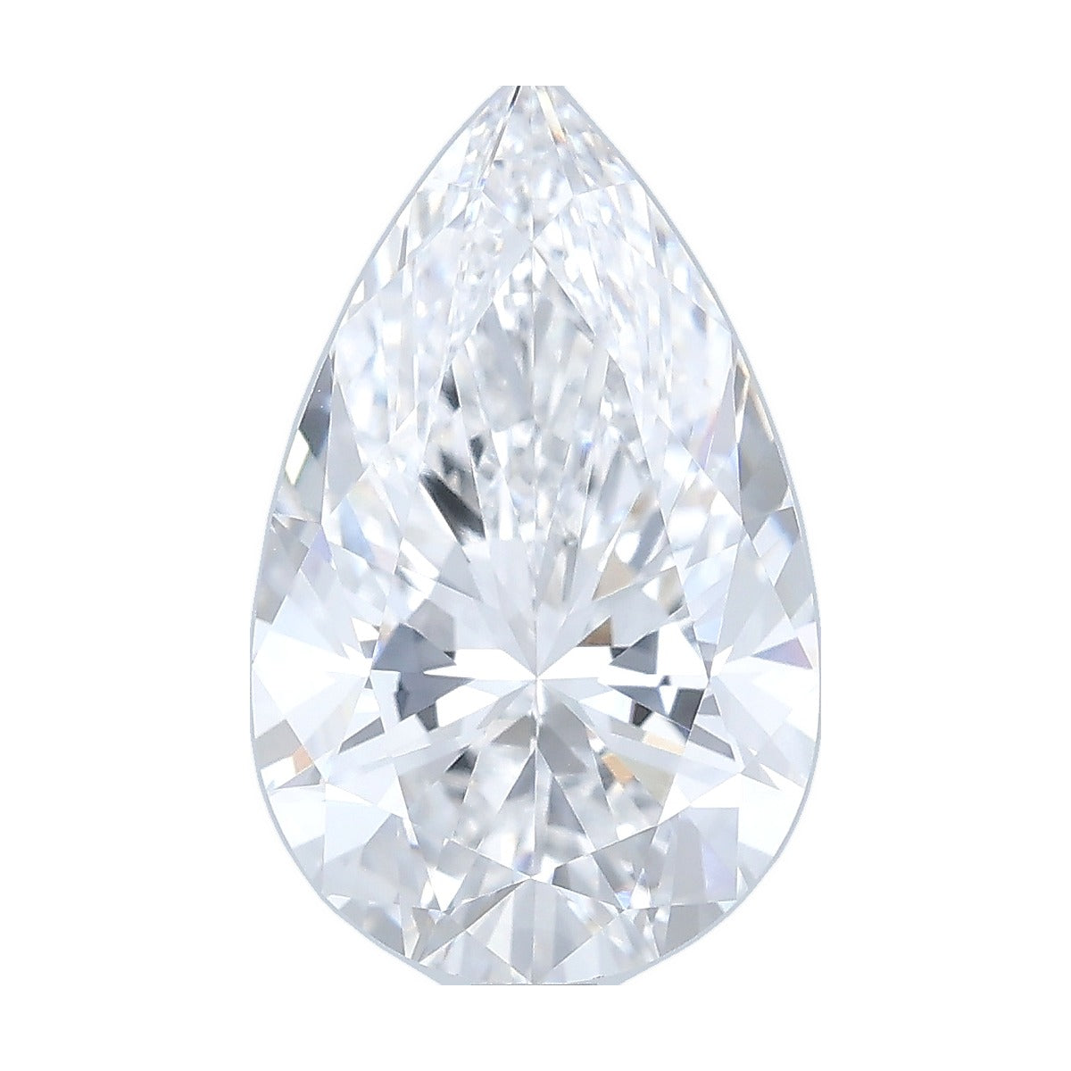 3.41 ct pear lab-grown diamond, D color, VVS1 clarity, IGI certified, still from its 360° video