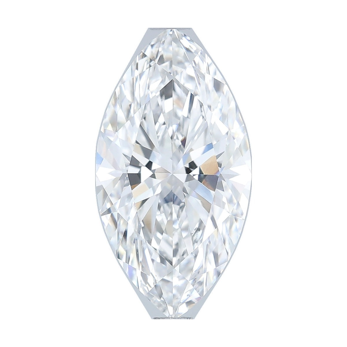 3.49 ct marquise lab-grown diamond, D color, VVS2 clarity, IGI certified, still from its 360° video