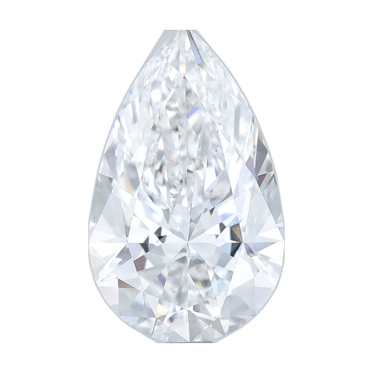 3.51 ct pear lab-grown diamond, E color, VS1 clarity, IGI certified, still from its 360° video