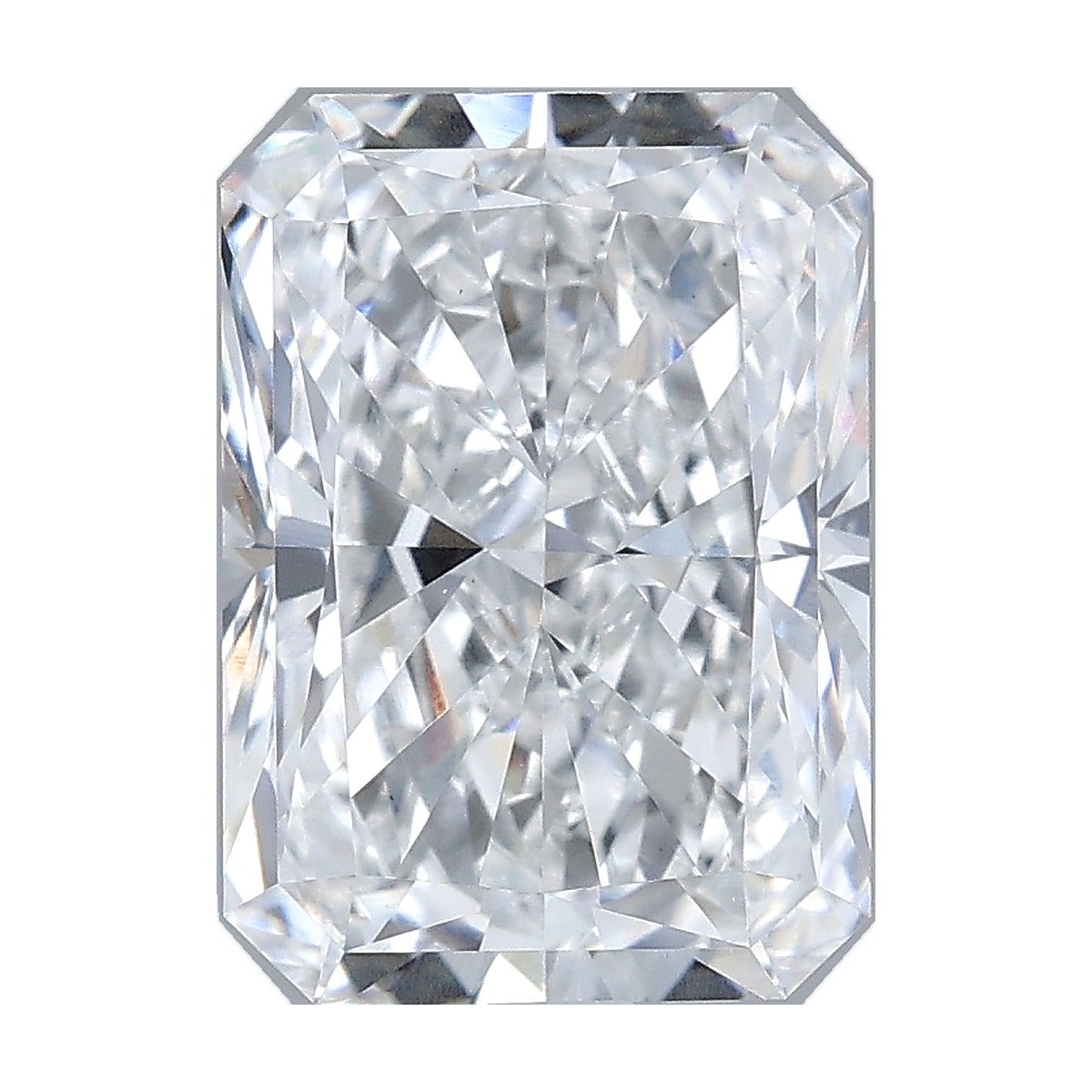3.52 ct radiant lab-grown diamond, D color, VS1 clarity, IGI certified, still from its 360° video