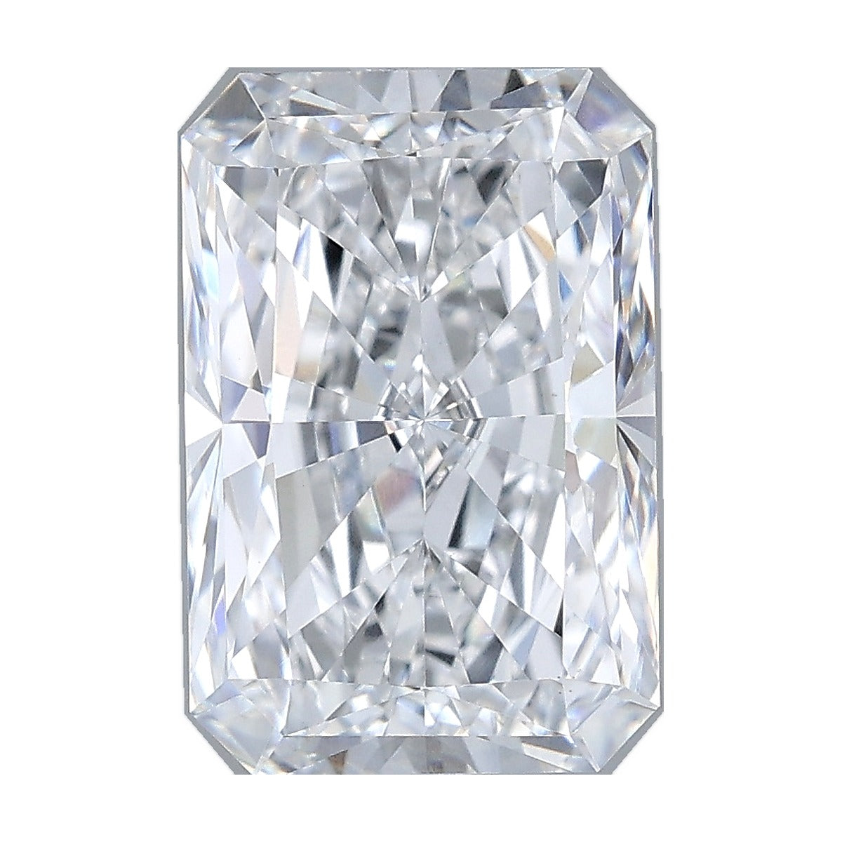 3.53 ct radiant lab-grown diamond, D color, VS1 clarity, IGI certified, still from its 360° video