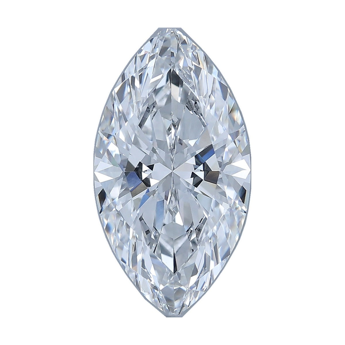 3.54 ct marquise lab-grown diamond, D color, VVS2 clarity, IGI certified, still from its 360° video