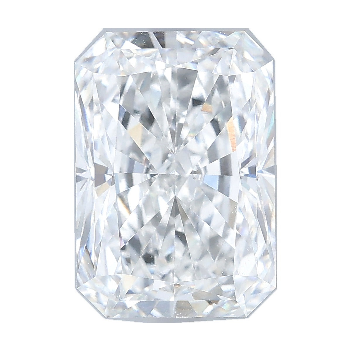 3.54 ct radiant lab-grown diamond, D color, VVS2 clarity, IGI certified, still from its 360° video