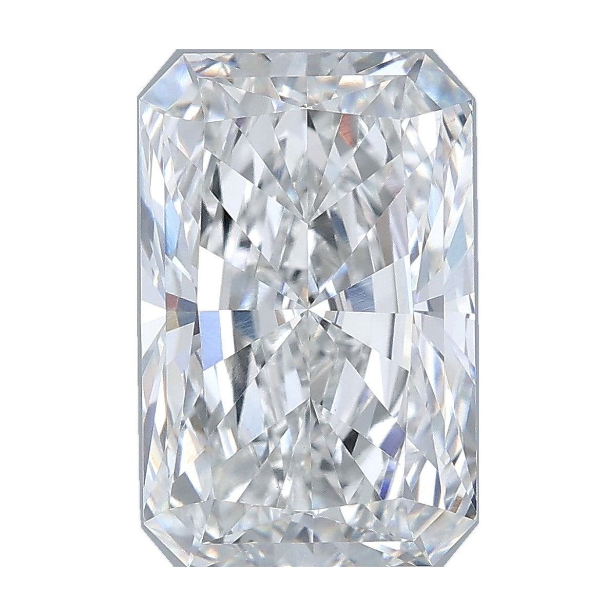 3.55 ct radiant lab-grown diamond, F color, VVS2 clarity, IGI certified, still from its 360° video