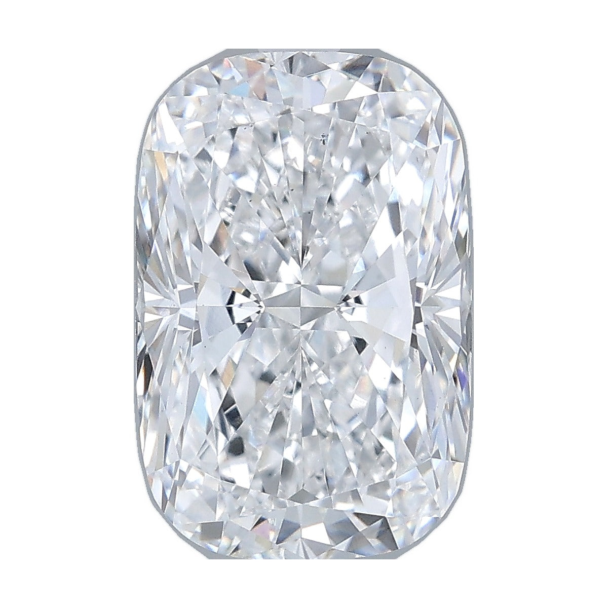 3.56 ct elongated cushion lab-grown diamond, D color, VS1 clarity, IGI certified, still from its 360° video