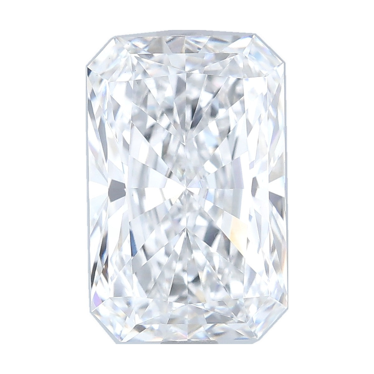 3.57 ct radiant lab-grown diamond, D color, VS1 clarity, IGI certified, still from its 360° video