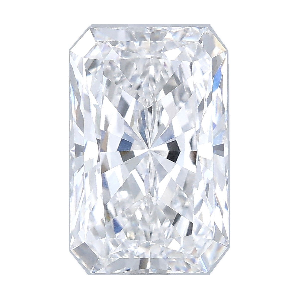 3.58 ct radiant lab-grown diamond, E color, VVS2 clarity, IGI certified, still from its 360° video